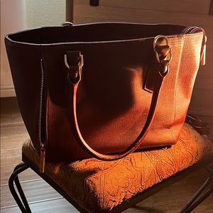 Burgundy Dagne Dover Tote